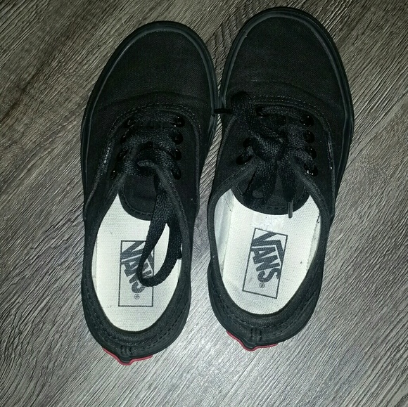 Black kids Vans - Picture 2 of 5